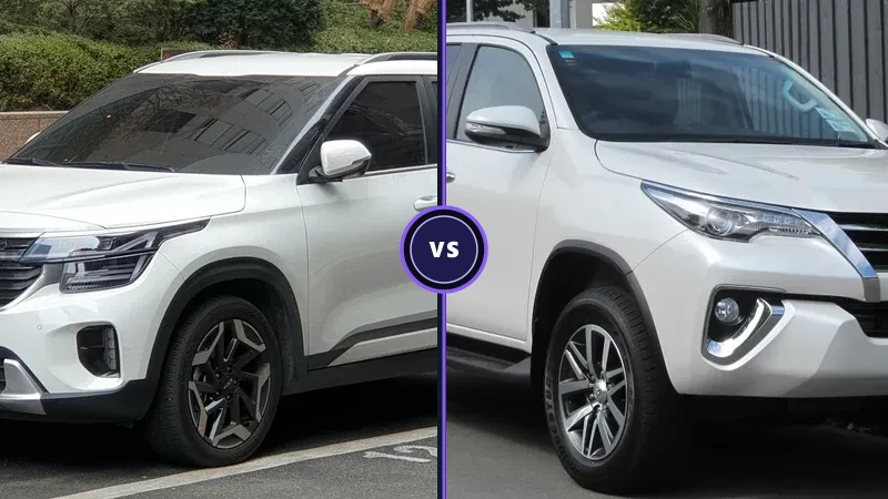 Kia Seltos vs Toyota Fortuner Comparison 2026: Which One Should You Buy?
