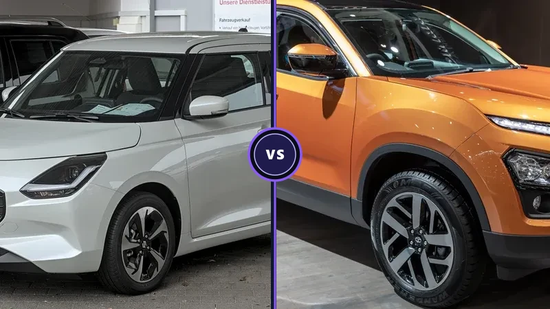 Maruti Swift vs Tata Harrier Comparison 2026: Which One Should You Buy?