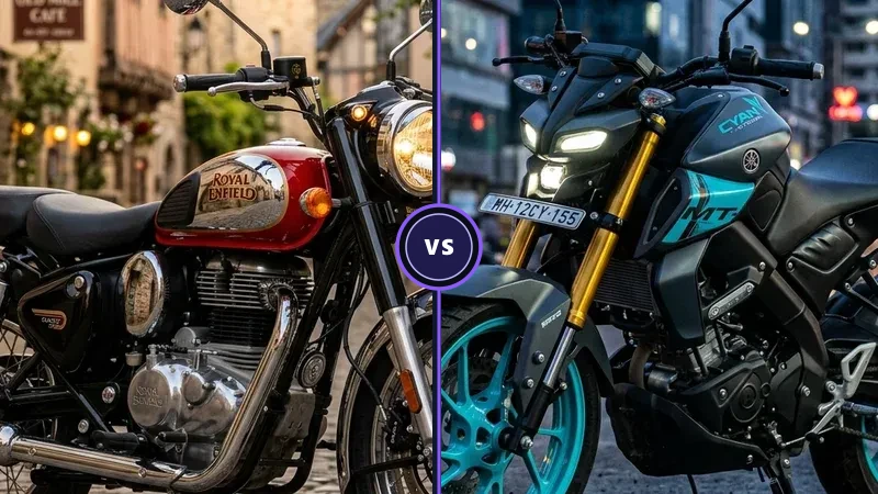 Royal Enfield Classic 350 vs Yamaha MT-15 Comparison 2026: Which One Should You Buy?